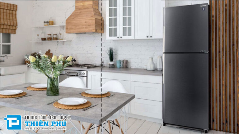 Tủ lạnh Sharp Inverter 471 lít SJ-XP500AE-DS lựa chọn hoàn hảo cho gia đình 4-5 thành viên