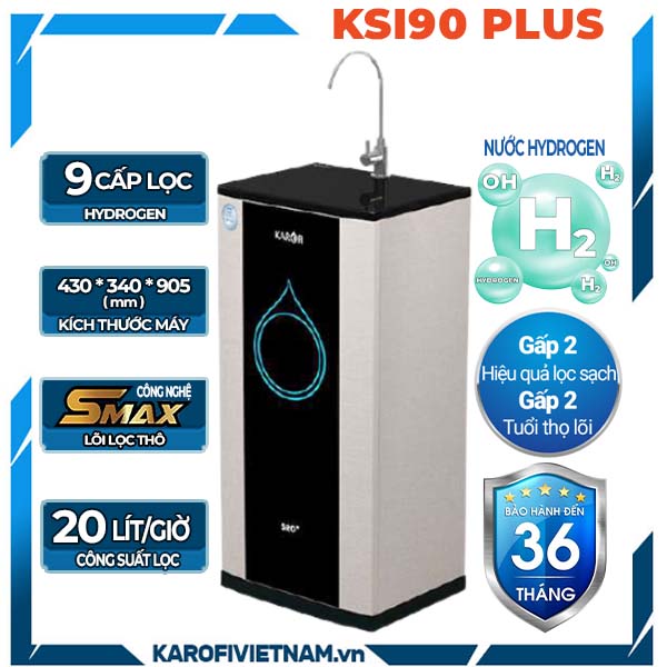 Máy Lọc Nước RO Karofi 9 lõi KSI90