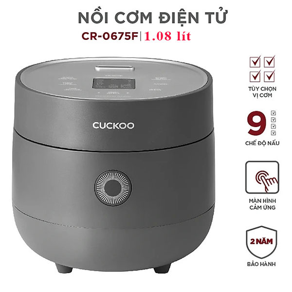 Nồi Cơm Điện Cuckoo CR-0675F 0.6L